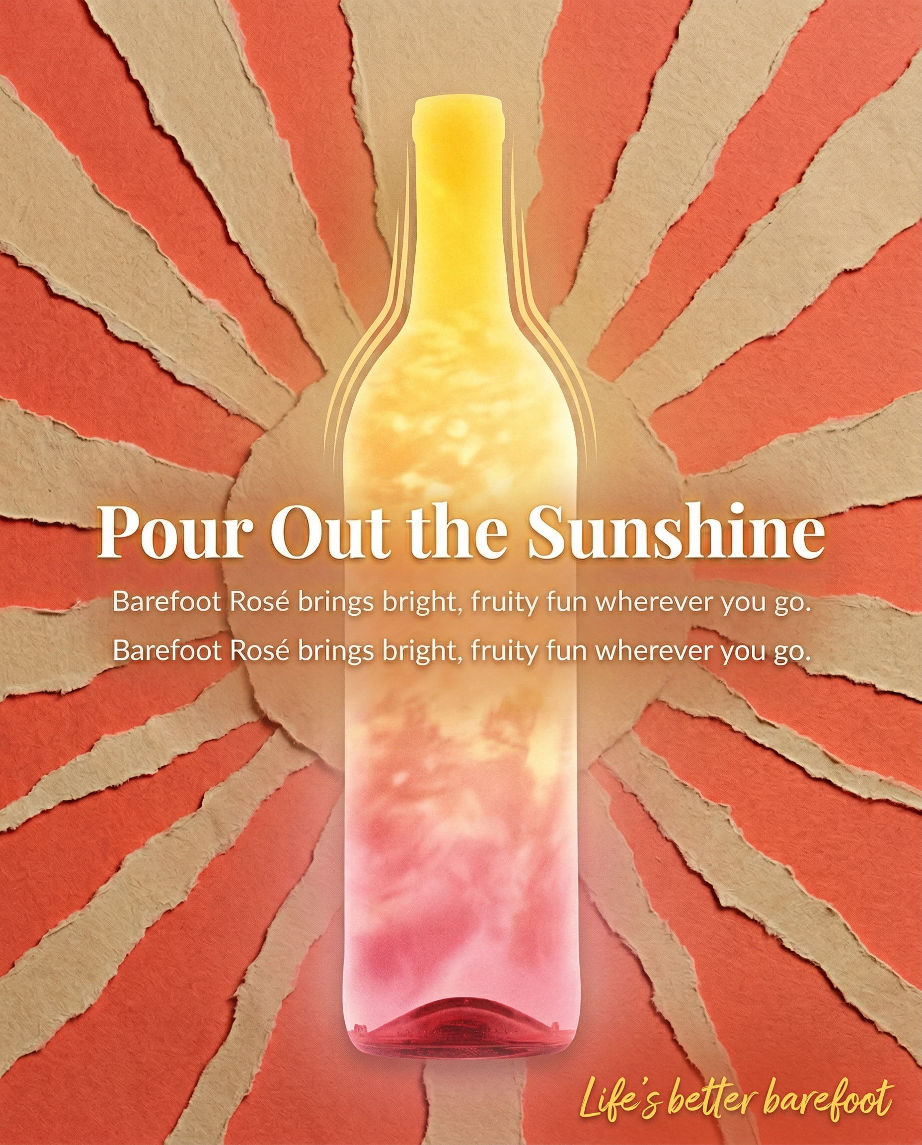 Barefoot Wines static ad