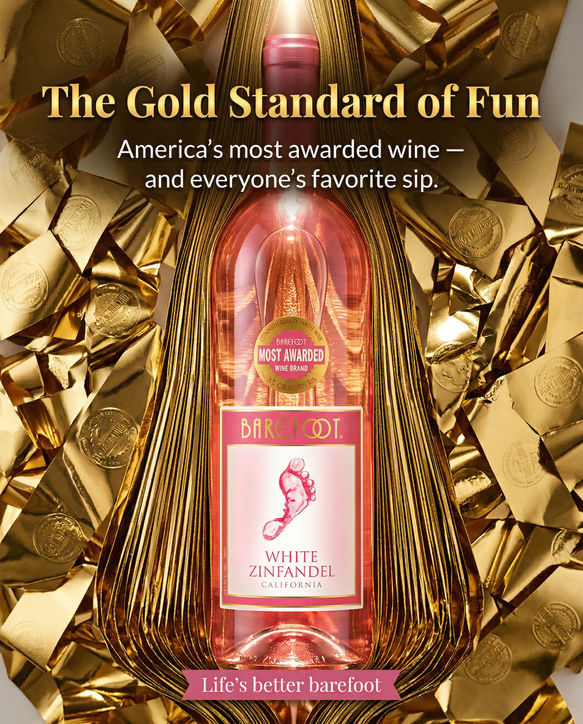 Barefoot Wines static ad